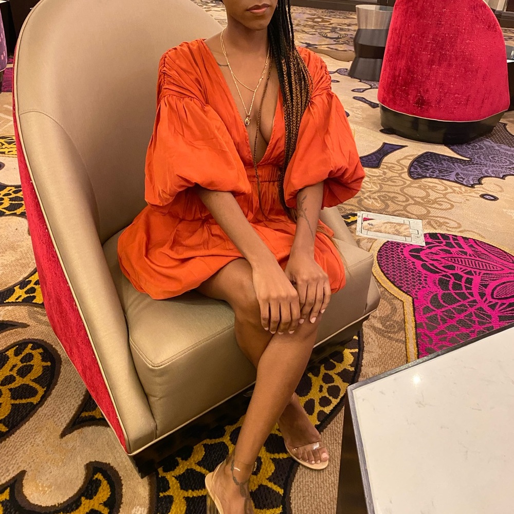 Puffy Mini Dress
